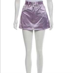 MARC JACOBS satin mini skirt